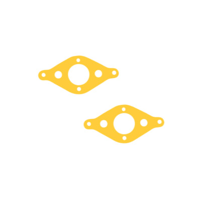 2 Carburetor Gasket For Ryobi MTD Troy-Bilt Ryan Trimmers  Replaces 791 610675