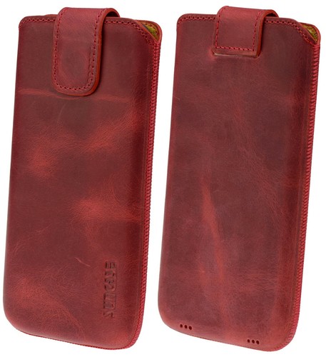 Hülle Tasche Suncase Schutz Leder Etui + Silikon case für Samsung Galaxy A50 - Photo 16/22