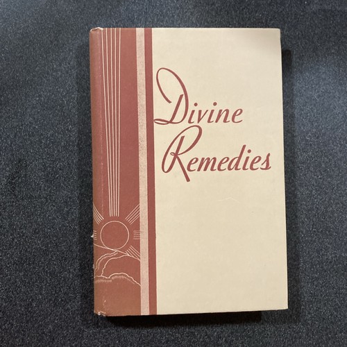 Divine Remedies A Textbook On Spiritual Healing 1944 Hardcover VTG Unity School - Picture 2 of 16