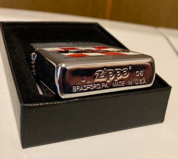 Zippo American Classic Since 1932 Racing Car F1 Oil Lighter w/ Box