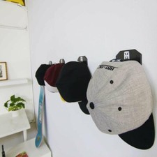 Patented Hat Hanger, Wall Mounted Cap Rack, Original Storage Organizer - HAT-TAC