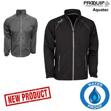 MENS GOLF WATERPROOF JACKET PROQUIP AQUATEC JACKET WATERPROOF LIGHTWEIGHT JACKET