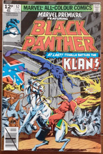 MARVEL PREMIERE 52, FEATURING BLACK PANTHER, MARVEL COMICS, FEBRUARY 1980, FN+