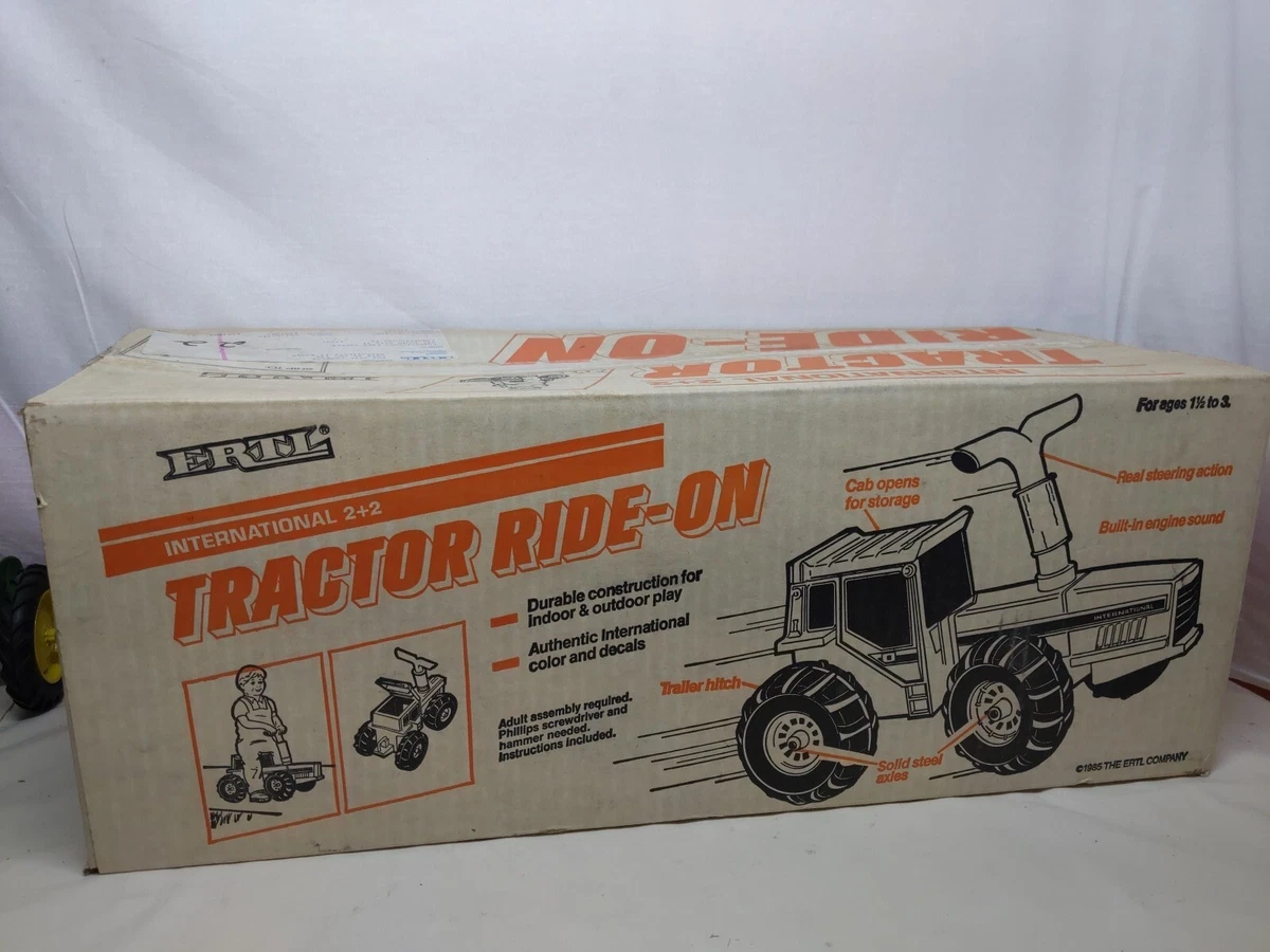 Ertl ride on tractor sales