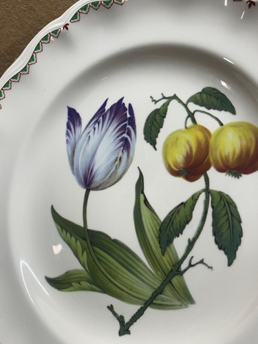 Spode Victoria Fruit Pattern Dinner Plate 10 1/2" round see pics - Picture 11 of 17