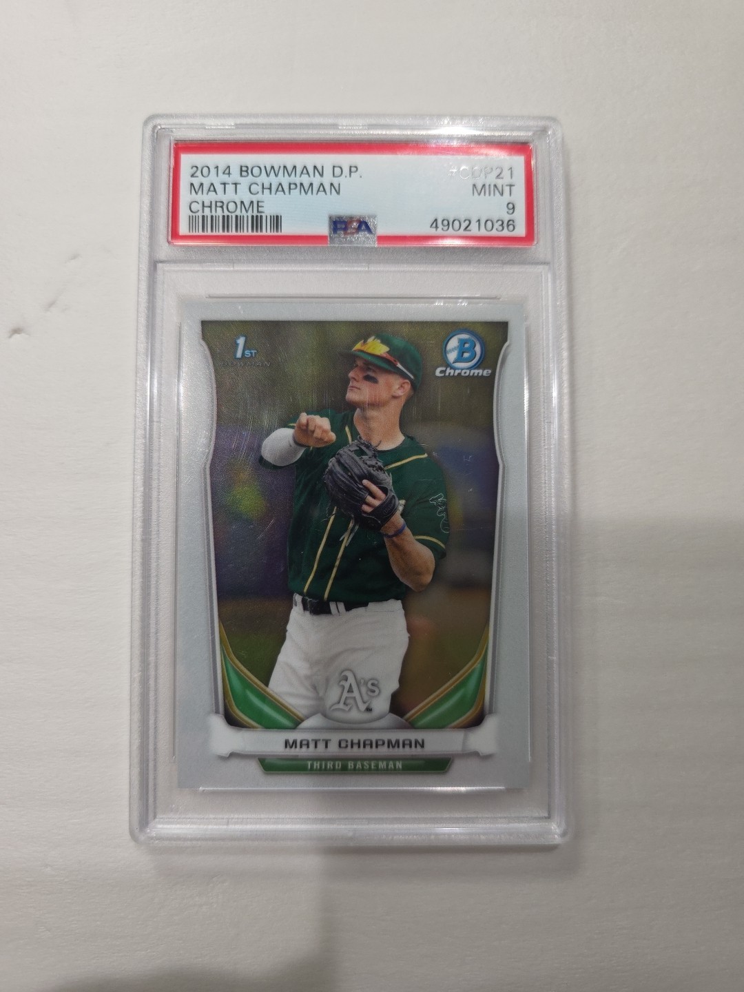 2014 Bowman Draft - Chrome Matt Chapman #CDP21 (RC)