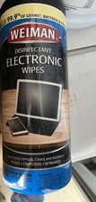Weiman Electronic Wipes, 30 Wipes Per Package, 4pack