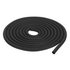 Foam Rubber Weather Seal Strip, 8mm Diameter 2.5 Meters Long for DIY Gasket