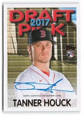 2021 Topps Archives #TDPA-TH Tanner Houck 1994 Draft Pick Auto Red Sox SN