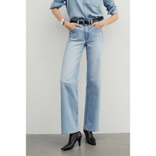 AYR The Secret Sauce Size 30S Hero Baby Light Wash Wide Leg Jeans