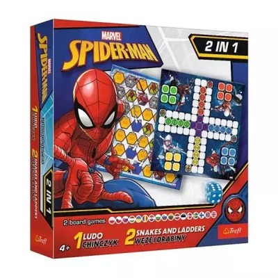 Spider-Man. Chińczyk/Węże i drabiny Trefl