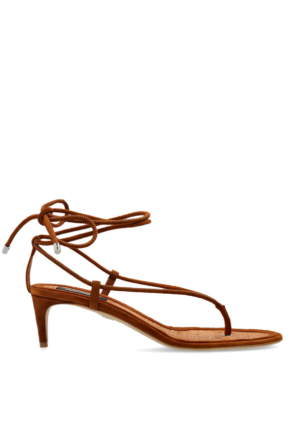 Dsquared2 - Women - Heeled sandals - Brown 193490₽