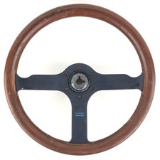 Momo Fl35 Wood Steering Wheel Kba70191 350mm Vintage Jdm Italy Needs Restoration