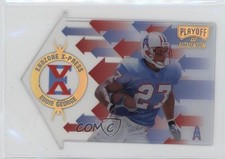 1998 Playoff Momentum SSD Endzone X-Press Die-Cut Eddie George #28 0q3