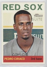 2013 Topps Heritage Pedro Ciriaco #345 7k6