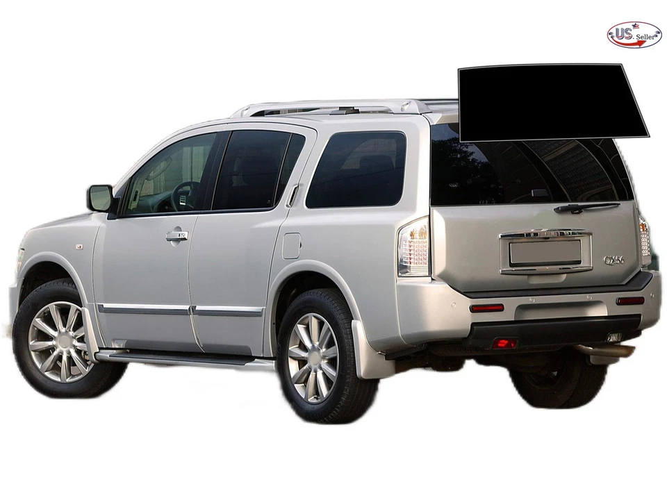 Kit de película de tinte de ventana de 2 capas precortada personalizada computarizada para Infiniti QX56 2004-2010 Foto 4 de 4