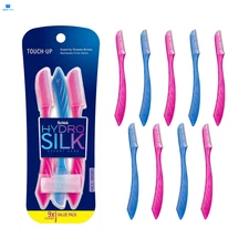 Schick Hydro Silk Touch-Up Dermaplaning Tool with 9 Count (Pack of 1) 