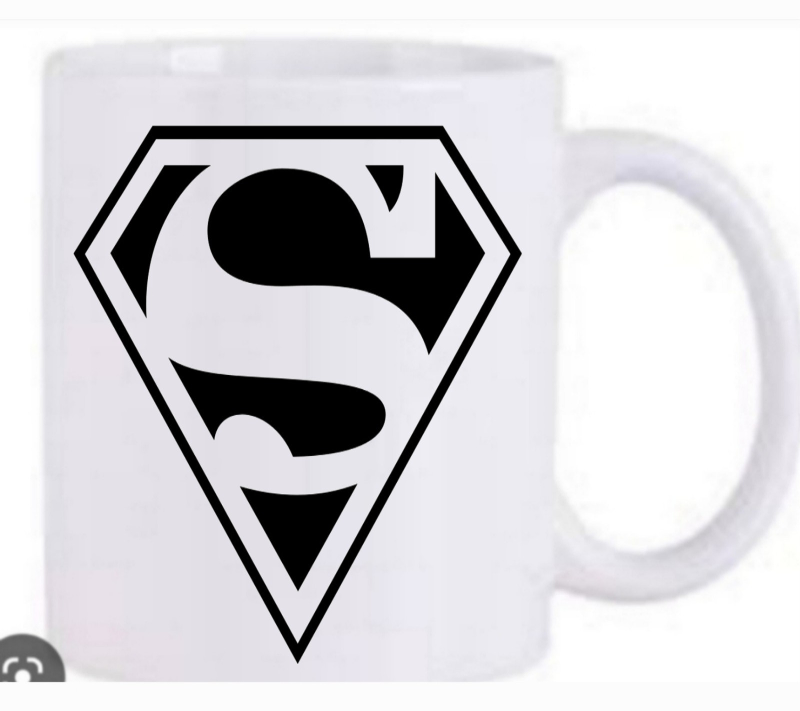 Taza de café con logotipo de Superman apta para lavavajillas nueva y en caja