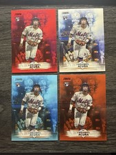 2025 Topps Stadium Club Luisangel Acuna Bronze, Red & Light Blue Foil & Base 115