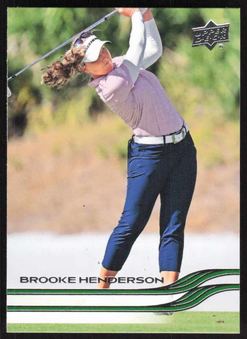 2026 Upper Deck Brooke Henderson Golf Card #33