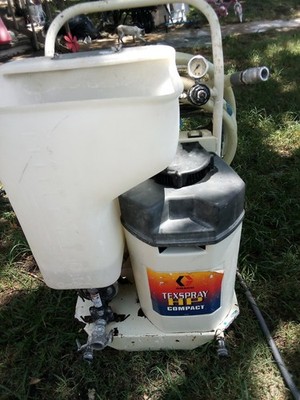 Graco TexSpray HP Compact Texture Sprayer Hopper-Fed Cart 7 Gal 25 ft Hose
