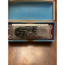Vintage M Hohner Trutone Pitch Pipe Number P4 harmonica The World's Best-w/box