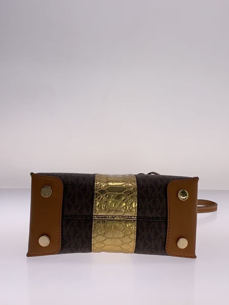 MICHAEL KORS Signature Shoulder Bag PVC BRW 30F7GM9M6V thumbnail 4