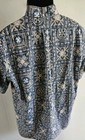 Vintage Reyn Spooner x Rotary Int'l Lahaina Sailor Blue Hawaiian Mens L Shirt — photo 3