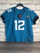 Authentic Travis Hunter Jacksonville Jaguars Nike Vapor Fuse Elite Jersey Sz 56
