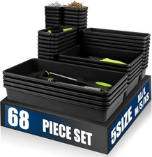 Large Size68pcstool Box Organizer Tray Divider 5 Sizetoolbox Desk Drawer