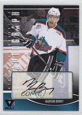 2012-13 ITG Heroes and Prospects Vault Black Madison Bowey #A-MB Auto 0c3