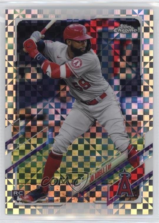 2021 Topps Chrome X-Fractor Jo Adell #142 00jz