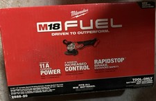 Milwaukee M18 FUEL 4-1/2" / 5" Braking Grinder Paddle Switch 2880-20 New