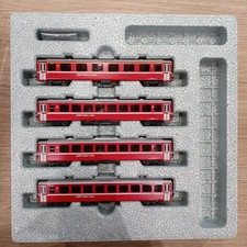   N gauge  KATO Alps Red Passenger Car EW I 4-Car Set A 10-1413 N Gauge