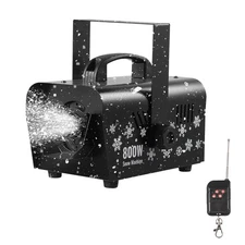Uimoso 800W Snow Machine Remote Control Handheld Hanging Stage Snowflake Decor