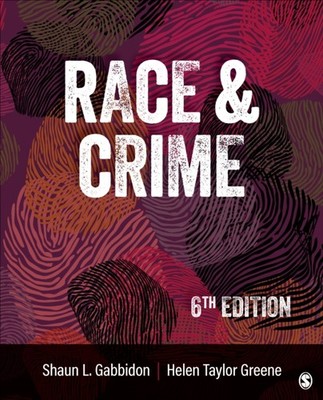 RACE AND CRIME by GABBIDON SHAUN Paperback Self Help Business