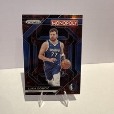 2023 Prizm Monopoly Luka Doncic Red Pattern