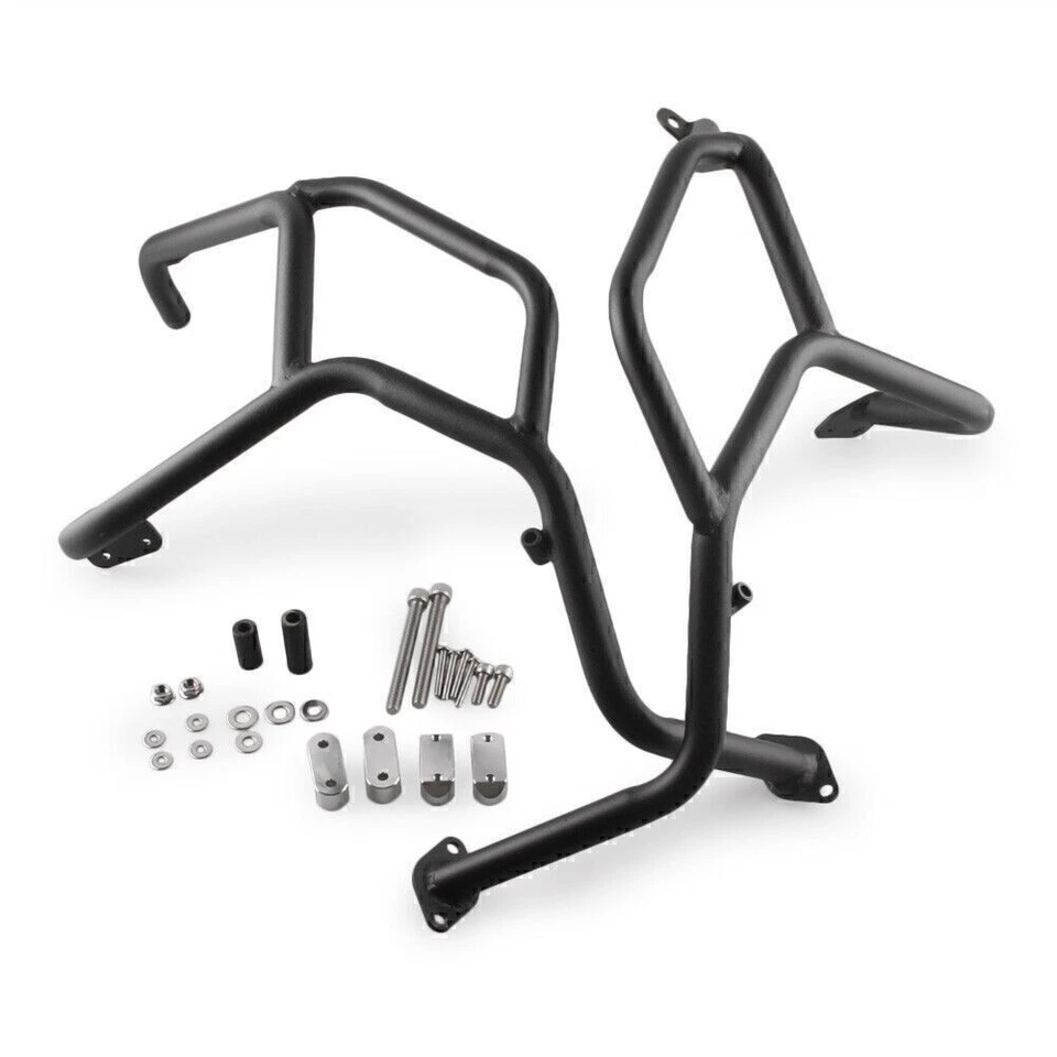 Upper Highway Engine Guard Crash Bar Steel For BMW F800GS 2008-2018 09 10 11 12 - Image 2 of 4