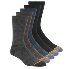 NEW Weatherproof Vintage 4-Pack Men's Size 6-12 Wool Blend Crew Socks Outdoor