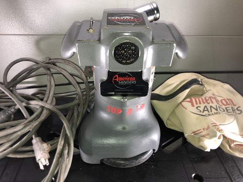 American Sanders Super 7R Edger Floor Sander w/ Bag & Power Cord