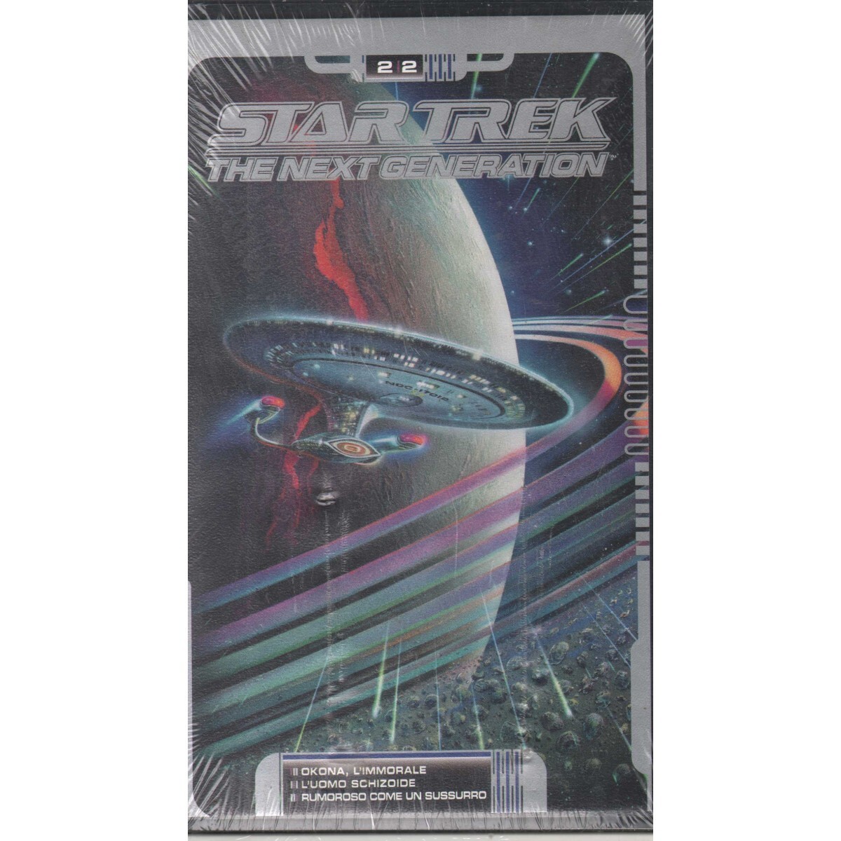 Star Trek: The Next Generation 2.2 VHS Univideo - VMV22078 sigillato
