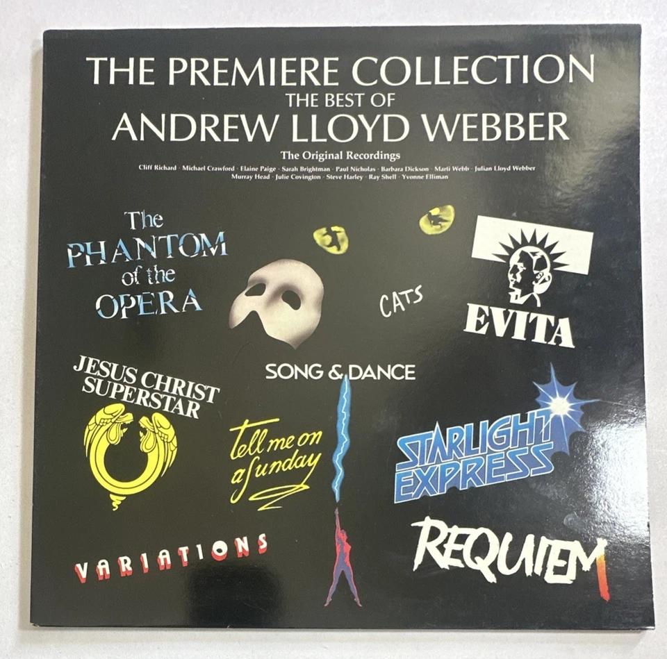 The Premier Collection Andrew Lloyd Webber LP Album Vinyl Theatre EX /EX - Image 2 of 4