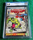 AMAZING SPIDER-MAN #119 CGC 3.0 *KEY*: Classic battle of Spider-man vs the Hulk