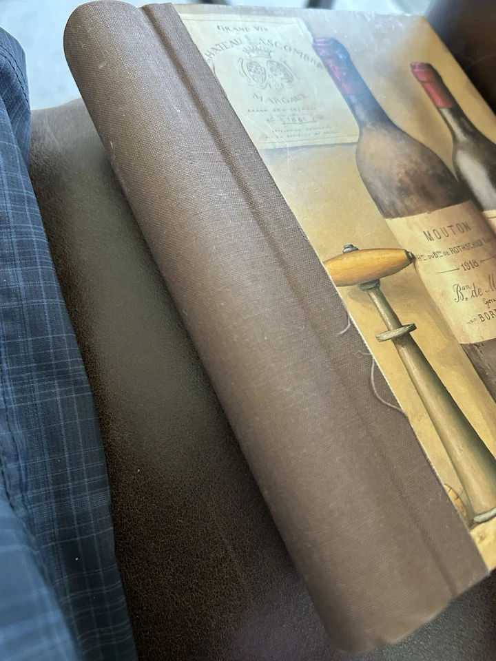 Wine Diary Journal Hardcover Spiral Log Book Fabrice De Villaneuve New - Image 4 of 4