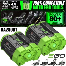 2PACK For EGO 56V 56Volt BA2800T POWER+ 5.0AH Battery Lithium Ion BA2240 BA1400T