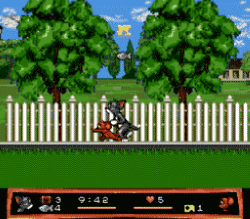 Tom And Jerry Frantic Antics - Juego Sega Genesis - Imagen 3 de 4