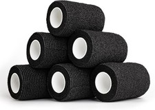 Self Adhesive Banda Wrap 6 Rolls 3"x 5 Yards Medical Tape, Vet Tape,
