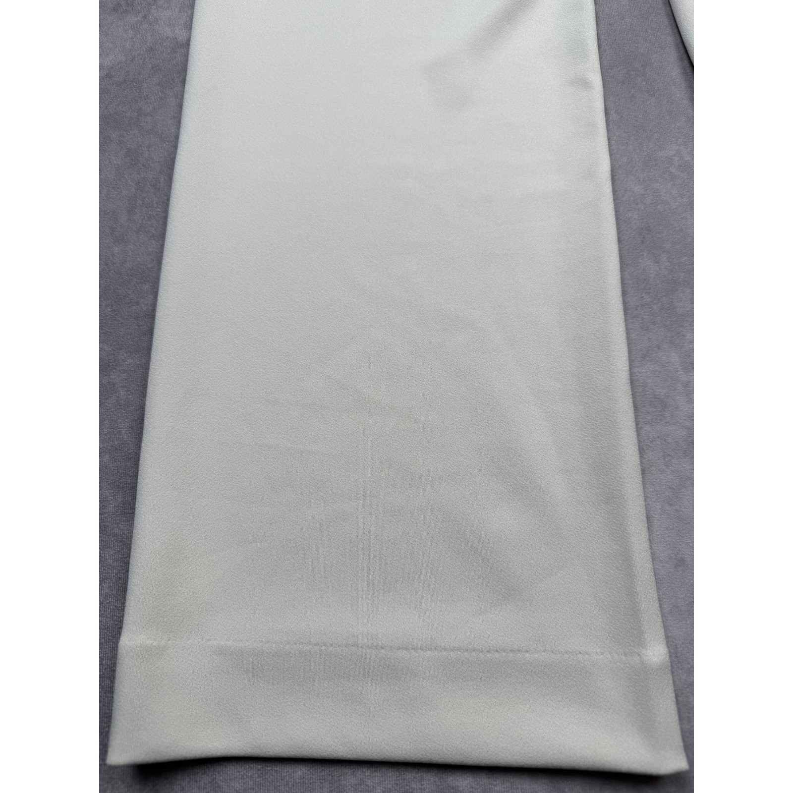 NWT CUTS Essential Pant Womens 8 Beige Bisque Pleated Wide Leg Trousers Stretch thumbnail 14