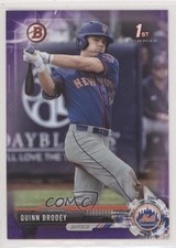 2017 Bowman Draft Purple 60/250 Quinn Brodey #BD-24 0k4