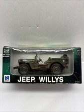 Willys Army Jeep Die-Cast 1:32 Scale